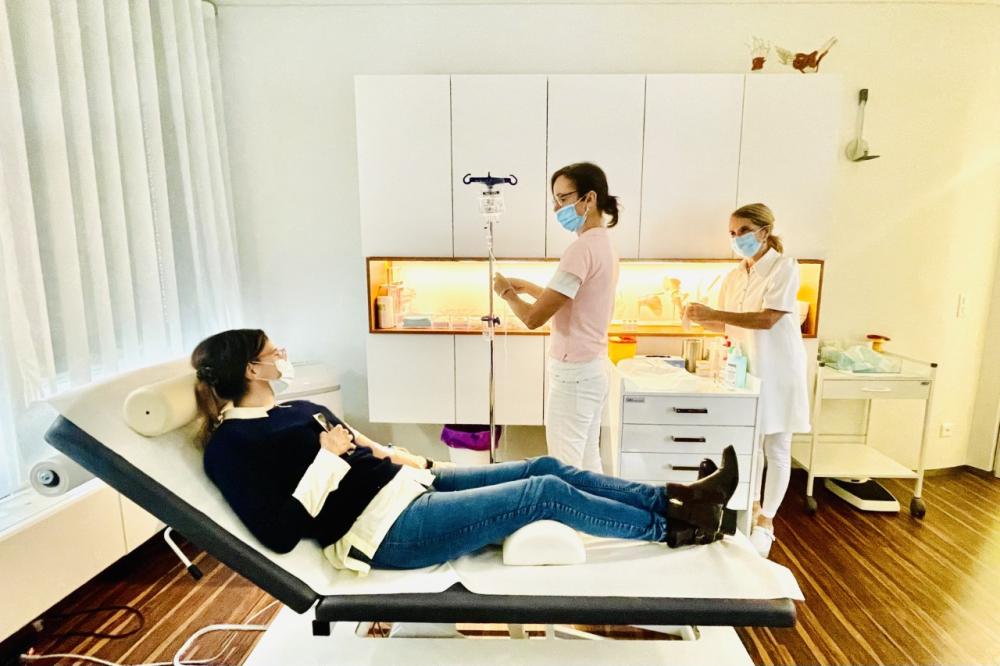 Infusionsbehandlung in der Praxis